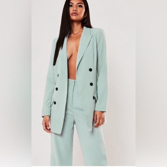 Missguided Jackets Coats Nwt Misguided Oversized Button
